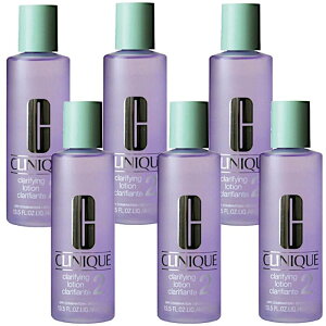 6本セット 400ml×6本セット クリニーク クラリファイングローション2 400ml×6本 CLINIQUE Clinique 化粧水 送料無料 並行輸入品 クラリファイング ローション 2 Clarifying Lotion 化粧品 コスメ ブランド