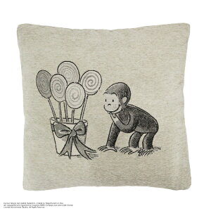 ̃W[W NbV LfBW[W 45x45cm zc SuD G{ Aj L 킢 CeA i` mg[ O[ LN^[ Curious George  W