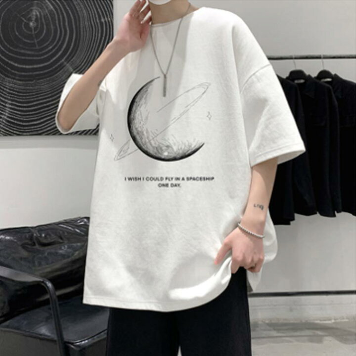 楽天市場】サマー オーバーサイズ 韓国 かっこいい 春夏 半袖 ビッグt