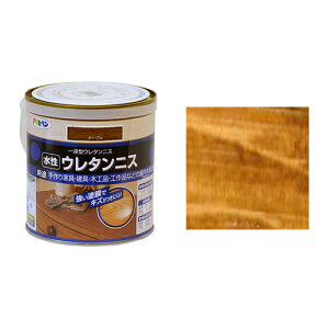 アサヒペン 水性ウレタンニス メープル 0.7L【取寄品】