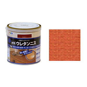 アサヒペン 水性ウレタンニス マホガニー 0.7L【取寄品】