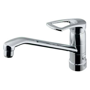 カクダイ シングルレバー混合栓分水孔付 117-061【取寄品】