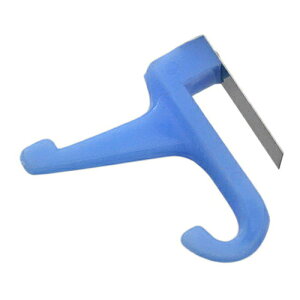 ハイロジック PC長押帽子掛 ブルー 17806【取寄品】