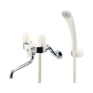 カクダイ 2ハンドルシャワー混合栓 139-801