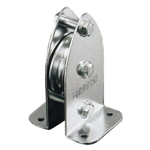 固定ブロック タテ型 1車 K50-13 50mm【取寄品】