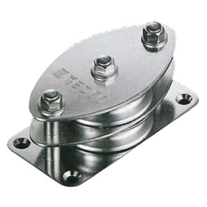 固定ブロック ヨコ型 2車 K50-8 50mm【取寄品】