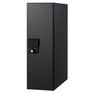小型宅配ボックス 防滴タイプ ブラック KS-TLU160-S500-BK【取寄品】