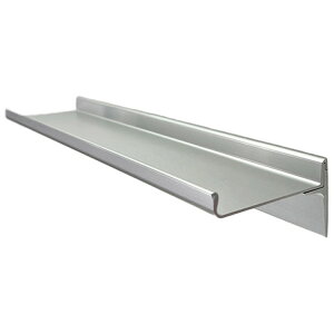 久宝金属製作所 アルミレールシェルフ アルミ 75×300 T1500 75x300【取寄品】