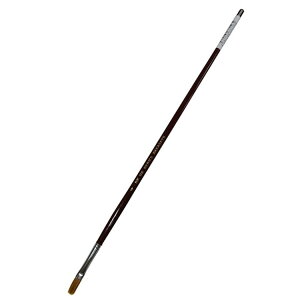 大日本美術工芸 高級ナイロン混毛油彩筆 NF-DX ヒラ 4ゴウ【取寄品】