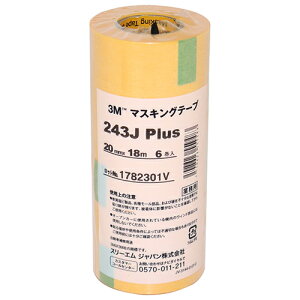 3M 3M(X[G)}XLOe[v 243J Plus 20mm×18m×6 885857 20mm6Ryiz