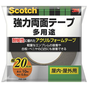 3M XRb` ͗ʃe[v pr D PSD-20R 20mmX10myiz
