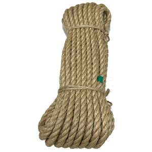 ܂H W[g[v JUTE-HEMP-ROPE-6X10 6mmX10myiz