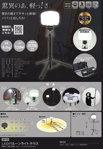 ���� LED�o���[�����C�g �e���X FBA-120L-50K