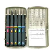 義春刃物 よしはる彫刻刀セット 5本組 GX-5【小学校 小学生 工具 切出し 平 中丸 平 三角 小丸 diy】
