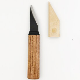 【メール便対応】義春刃物 PENANT ペナント切出ナイフ WB-300【木柄 全鋼】