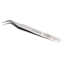 【メール便対応】IPS（五十嵐プライヤー）Craft 超精密ピンセット 120mm 【アングル TW-07】