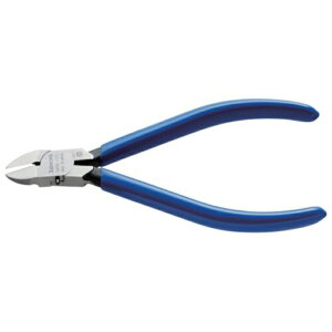 【メーカー取寄】3.peaks(スリーピークス) マイクロプラスチックニッパー 125mm MPN-125【刃先形状:フラット】【コイルバネ付き/ビニールグリップ】