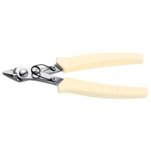 【メーカー取寄】3.peaks(スリーピークス) プラスチックニッパー 125mm SP-23【キックバネ付き/エラストマー樹脂グリップ】
