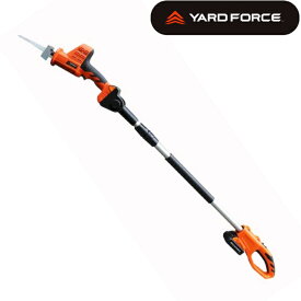 YARD FORCE(ヤードフォース) コードレス18V高枝電動のこぎり Y3LS-C08-0000【yard force diy 2way 充電式 鋸 金属 伐採 解体 生木 庭木 長い 小型 替刃 枝切り ノコギリ ブロック バッテリー ワイヤレス ゴム プラスチック】