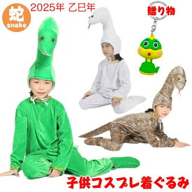 【送料無料】蛇 コスプレ 子供 へび 着ぐるみ キッズ 大人ヘビ パジャマ 巳年 被り物 コスチューム 2025年 干支乙巳年 年賀状 ハロウィンクリスマス 仮装 動物 着ぐるみパジャマ ヘビ連体服 ?