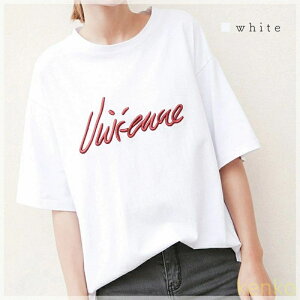 【送料無料】Tシャツ レディース オーバーサイズロゴTシャツ 涼しい 40代 スポーツ シャツ トレーナー カットソー かわいい 夏 コーデ カジュアル ロング ティーシャツ ゆったり 大人 おしゃ?