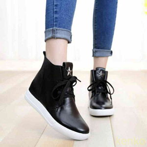 【送料無料】ブーツ レディース 厚底 ミドル丈 夏 靴 フロント きれいめ 防水 ロング 滑らない ウォーキング 秋 おしゃれ ショート ローヒール レザー 撥水 レースアップ ヒール 軽量 軽い 歩