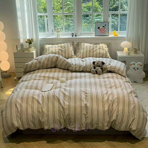 掛け布団カバー 布団カバーセット シングル 3点セット 寝具セット 4点セット 綿 寝具カバー ストライプ チェック 和風 ベッド用 シーツカバー 敷布団カバー フラットシーツ ボックスシーツ