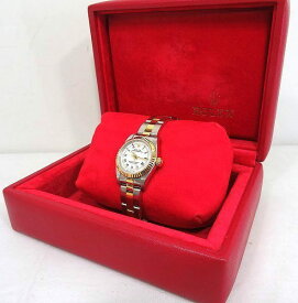 s24g-170x【中古】ROLEX　ロレックス　オイスターパーペチュアル　A番　腕時計　レディース　M76193　OH済【沖縄県、離島への配送はご相談下さい。】