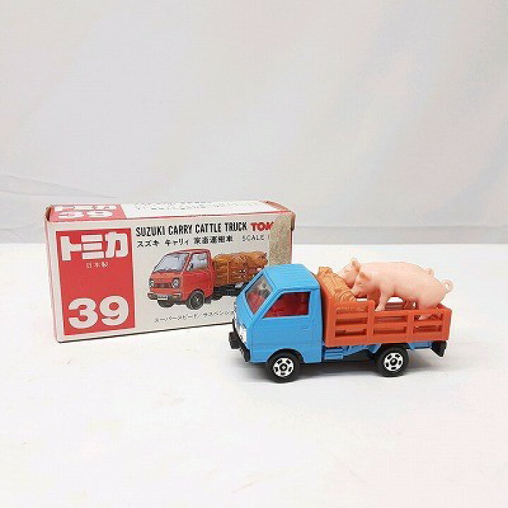 楽天市場】24k-235h 【中古】TOMICA トミカ スズキ キャリィ 家畜運搬 
