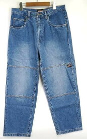 s24g-431x【中古】Supreme　シュプリーム　23FW　Dickies Double Knee Baggy Jean #A　Washed Indeigo/30　デニムパンツ【9800円以上で沖縄・離島も送料無料】