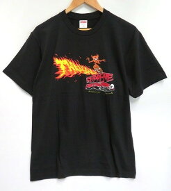 s25g-017x【中古】Supreme シュプリーム　24FW　Thrasher Back Tail Tee Black/Medium　Tシャツ【9800円以上で沖縄・離島も送料無料】