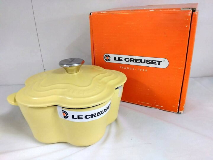 楽天市場】s25g-469x【中古】LE CREUSET ﾙ・ｸﾙｰｾﾞ ｺｺｯﾄ・ﾌﾙｰﾙ 20cm 2L  
