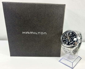 s25t-0567a【中古】HAMILTON ハミルトン 腕時計 パイロットクロ H764160 自動巻き メンズ【9800円以上で沖縄・離島などの一部地域も送料無料での発送となります。】