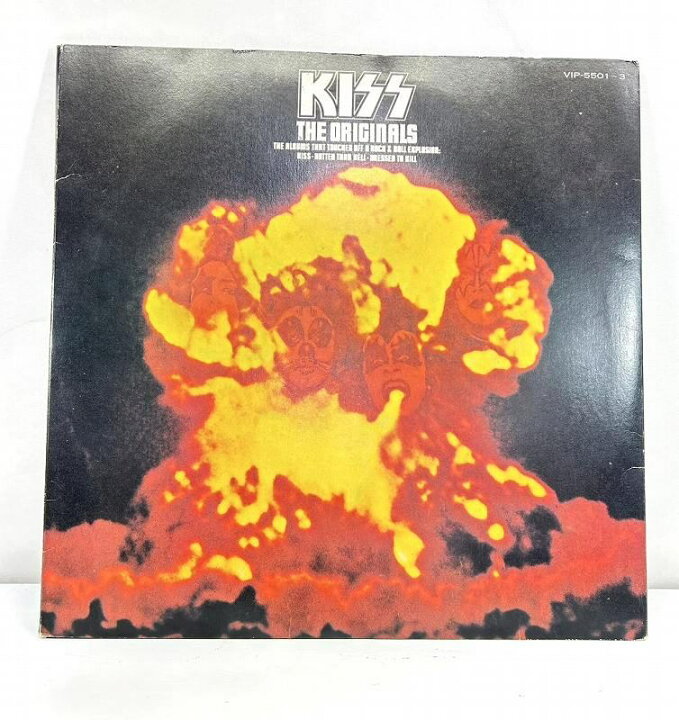 楽天市場】s25t-0677a【中古】KISS 地獄の全貌 The Originals キッスLP 
