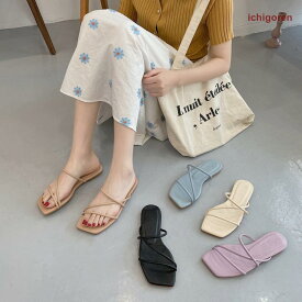 美脚 疲れない フラットソール ビーチサンダル レディース 夏 ストラップ