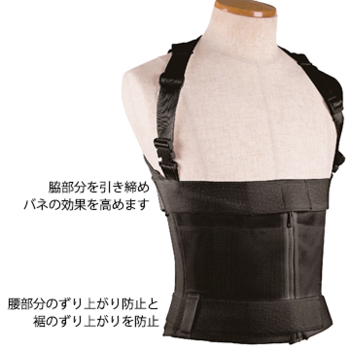 かいりき君 Mサイズ アシストスーツ 強力バネ入りで作業をサポート アトリエケー アシストスーツ かいりき君 アトリエケー 【通販モノタロウ】