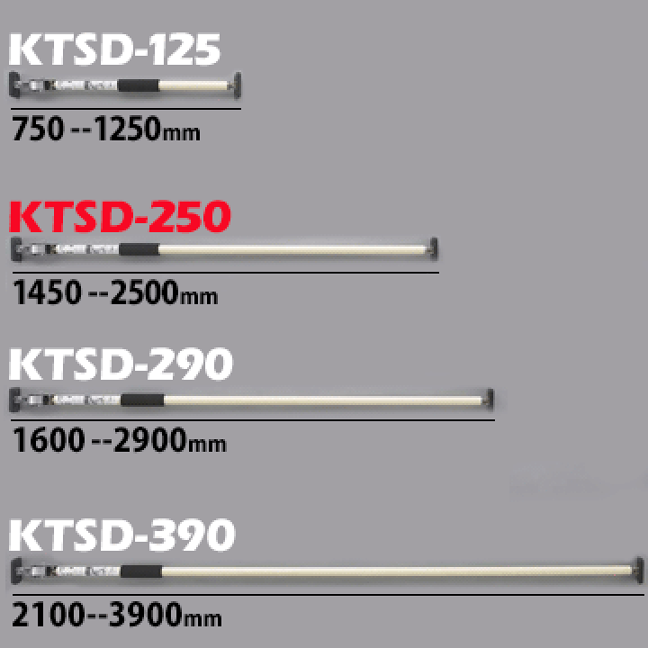 楽天市場】【宛先法人名限定商品】突っ張りスタンド KTSD-250 突っ張り 