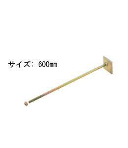 栗山百造 座金付ボルト 偏芯タイプ M16W90×100 600mm 10本 443-1741 基礎 内装 構造金物 土台