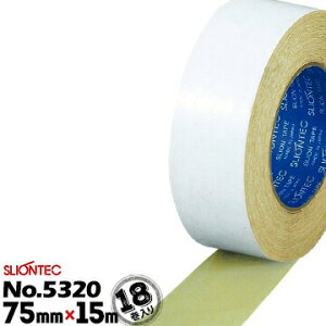 �X���I���e�b�N �z���ʃe�[�v No.532075mm×15m18���J�[�y�b�g�A���C���[�v���e�N�^�[�Ə��ʂ̌Œ�Ɏ�؂�悭�e�[�v�Ɍ��݂�����e�ʂɂ��ǂ��Ȃ��ޗ��ʃK���e�[�v