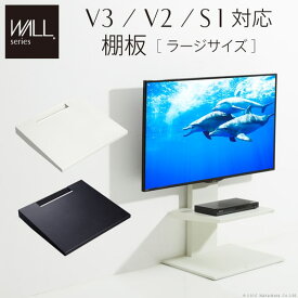 テレビ台用 棚板 ゲーム機 収納付き ★グッドデザイン賞受賞★ PS4Pro PS4 対応 ラージサイズ（※棚板のみ／テレビスタンド別売り）テレビ台 テレビスタンド TVスタンド 部品 パーツ 収納棚 引出し収納【EQUALS/イコールズ】WALLインテリア V3・V2・S1対応 ナカムラ