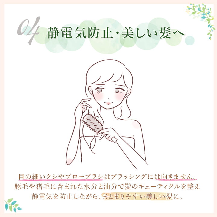 楽天市場 ヘアブラシ 豚毛 櫛 くし ロールブラシ カールブラシ ブローブラシ 送料無料 ヘアセット 巻き髪 前髪 コスメ 美容 ヘアケア ブタゲ Laluca 楽天市場店