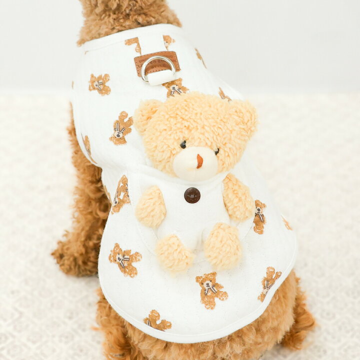 楽天市場】犬 服 ペット 犬服 くま ペットウェア 熊柄 クマ柄 かわいい 