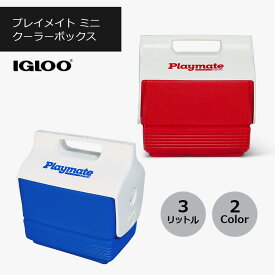 イグルー Igloo 国内正規品 IGLOO クーラーボックス PLAYMATE MINI 4QT 小型 3L プレイメイト ミニ 部活 アウトドア キャンプ バーベキュー BBQ 高保冷 断熱 災害 車中泊 海水浴 運動会 飲み物 冷やす 00032641 レッド ブルー