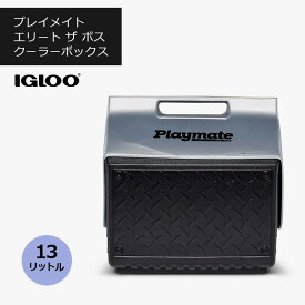 IGLOO イグルー プレイメイト エリート ザ ボス 13L ブラックシルバー 43581 部活 アウトドア キャンプ バーベキュー BBQ 高保冷 断熱 災害 車中泊 海水浴 運動会 飲み物 冷やす