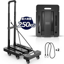 楽天市場】キャリーカート 折りたたみ 250kgの通販