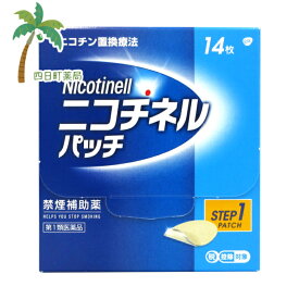 【第1類医薬品】ニコチネルパッチ20 14枚入れ M:4987443323506