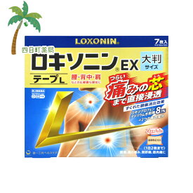 【第2類医薬品】ロキソニンEXテープL 7枚入 M:4987107632005