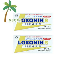 【第1類医薬品】ロキソニンSプレミアム 24錠 [2個セット] M:4987107619013