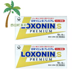 【第1類医薬品】ロキソニンSプレミアム 12錠 [2個セット] M:4987107619006
