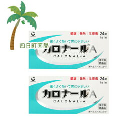 【第2類医薬品】カロナールA 24錠 [2個セット] M:4987107634122